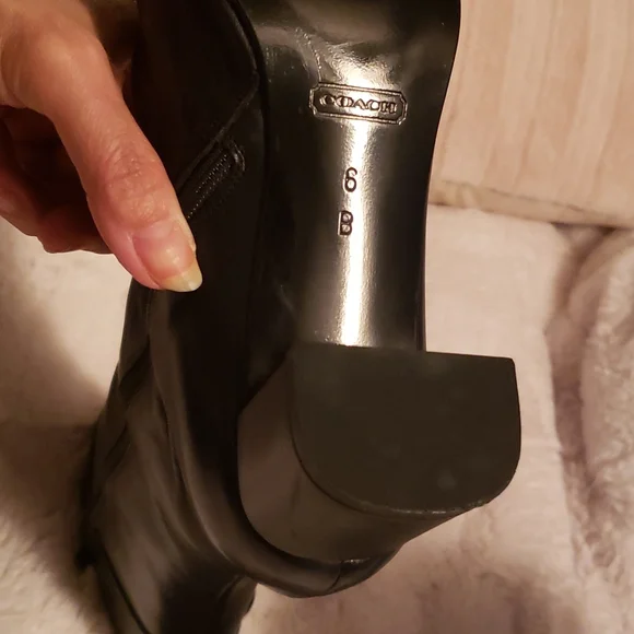Coach Leather Boots - Picture 5 of 10